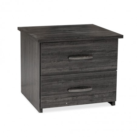 Willington Night Table In Plywood Black Oak