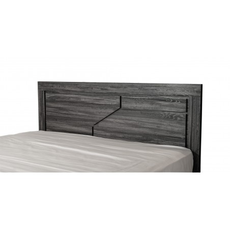 Willington Bed 180x200cm In Plywood Black Oak
