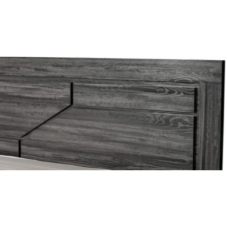 Willington Bed 180x200cm In Plywood Black Oak