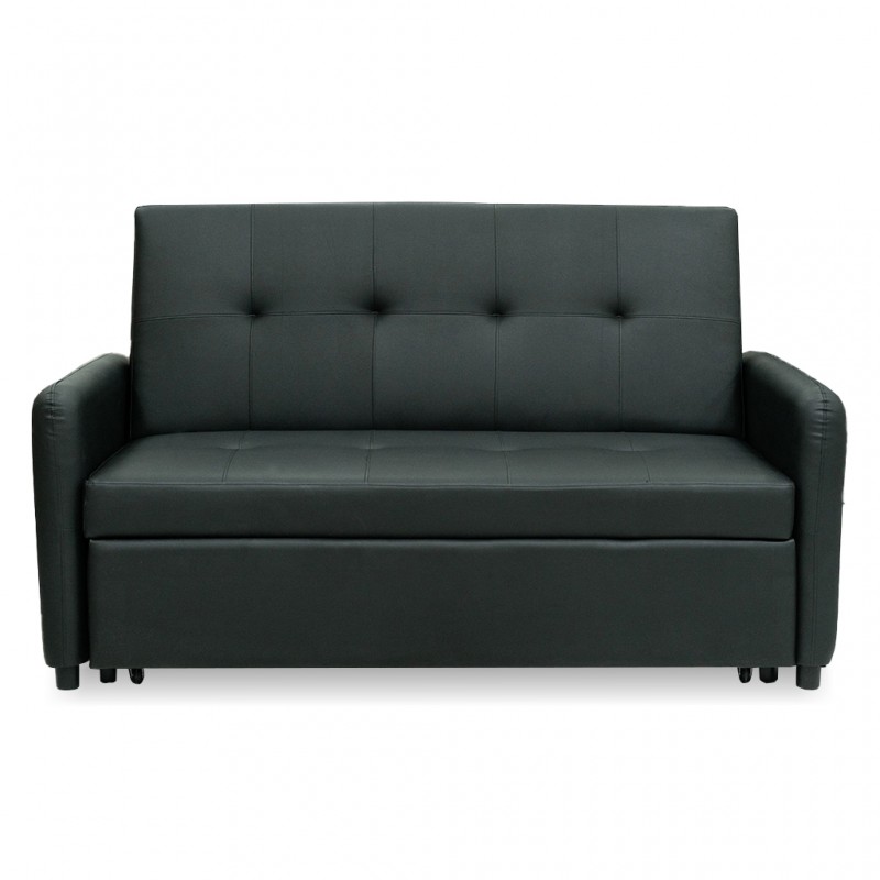 Sivu Sofa Bed Black PU Sivu Sofa Bed Black PU