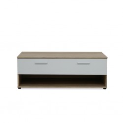 Lund Coffee Table Sonoma Oak & White