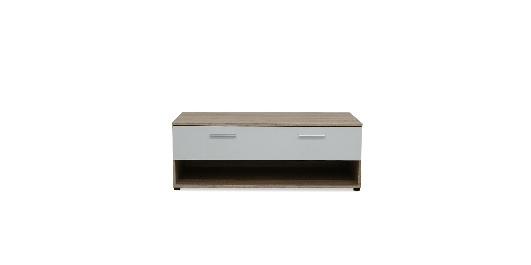 Lund Coffee Table Sonoma Oak & White