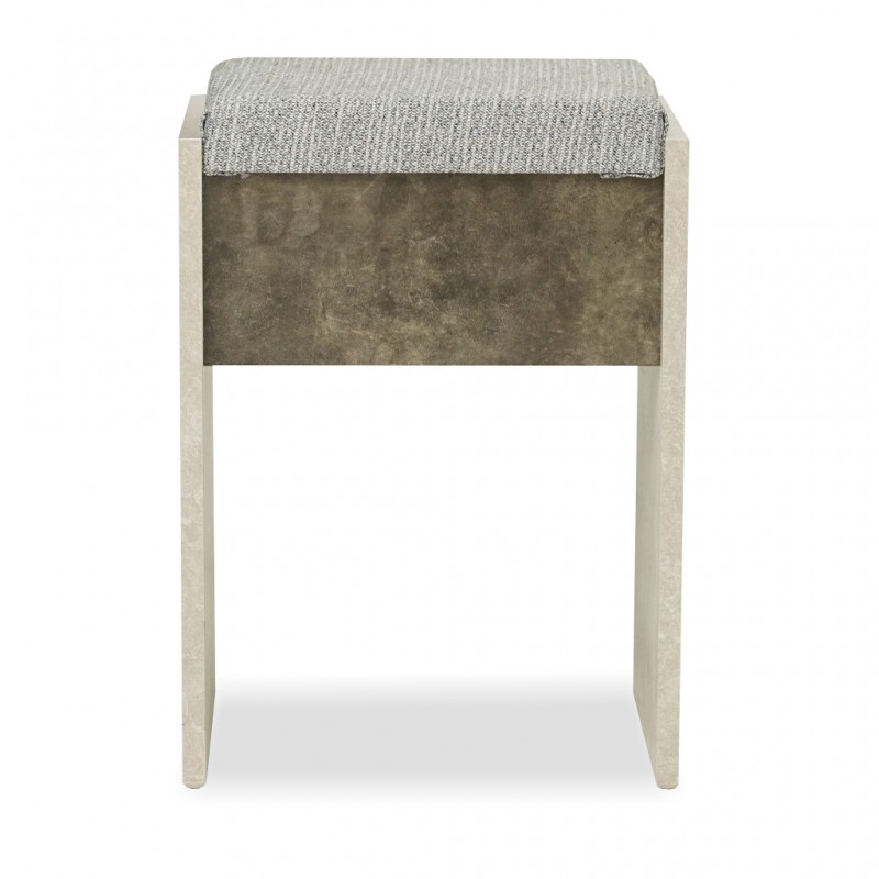 Berlis Pouf High Gloss Smokey Grey Berlis Pouf High Gloss Smokey Grey