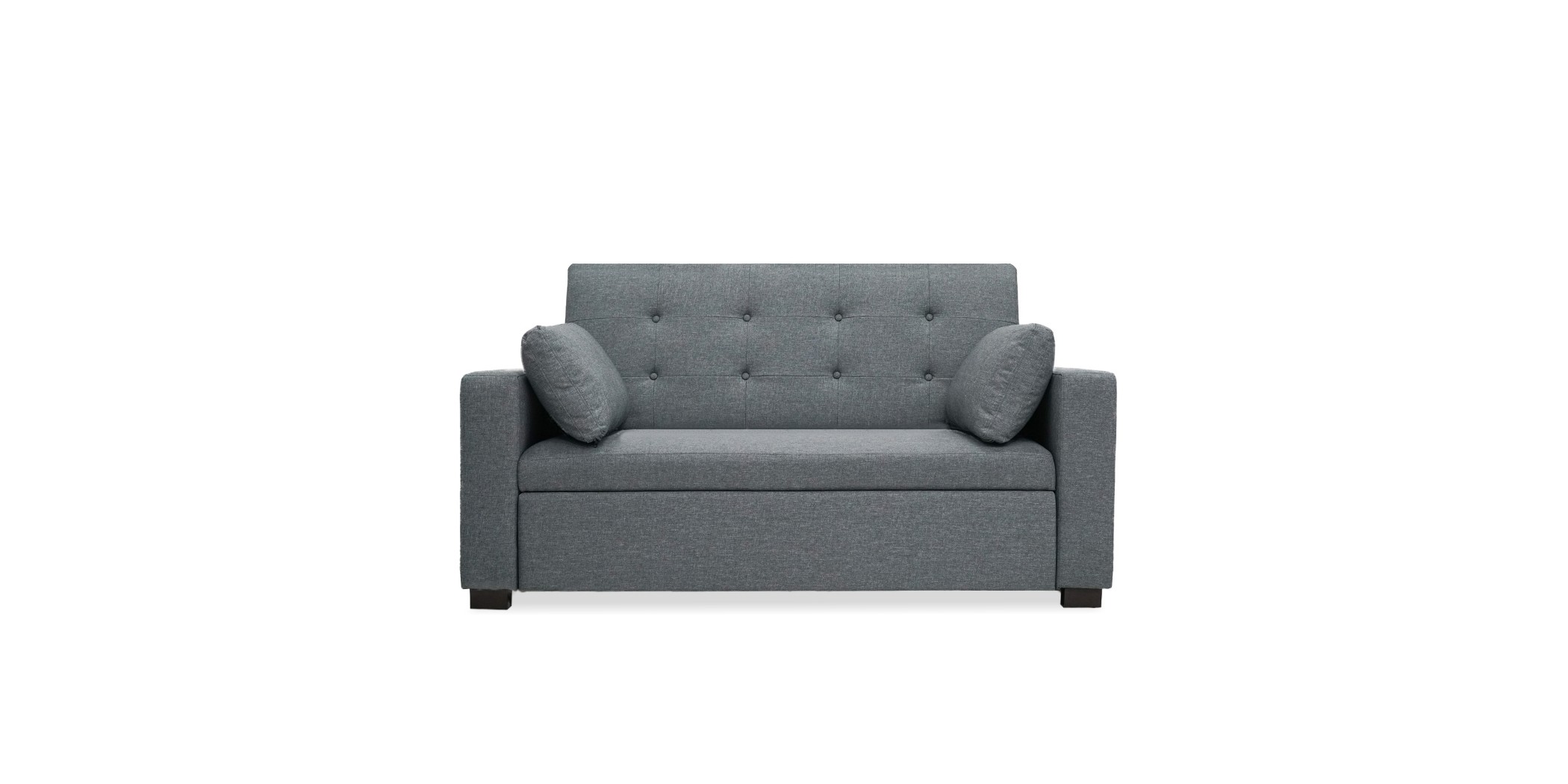 Pau Sofa Bed Grey Fabric