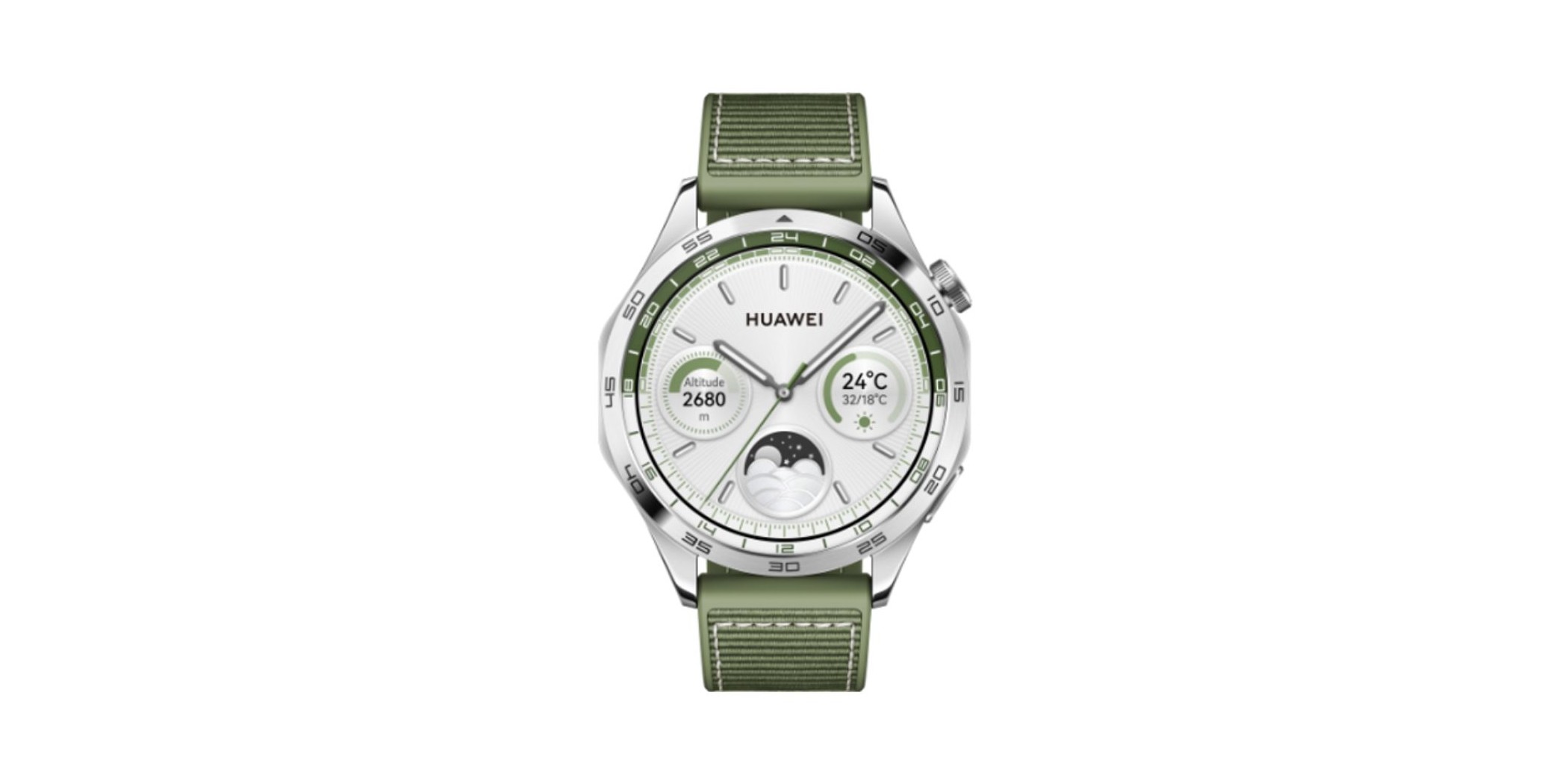 Huawei watch GT 4 46mm Green WovenGreen Woven