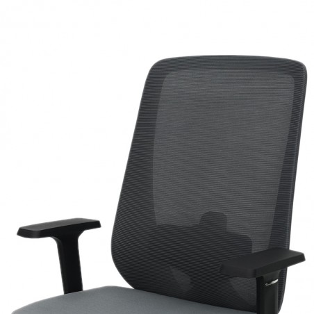 Drea Mid Back Office Chair Black & Grey