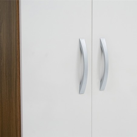Wind Wardrobe 3 Doors Almond/Off White