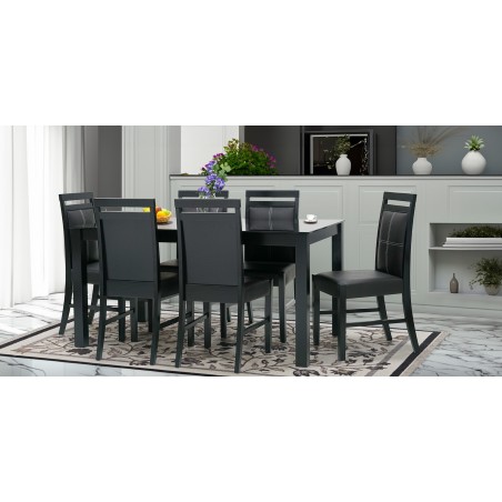 Gessica Table and 6 Chairs