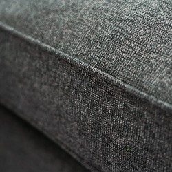 Chicago LHF Chaise + RHF 3S + Ottoman in Gun Grey Col Chicago LHF Chaise + RHF 3S + Ottoman in Gun Grey Col