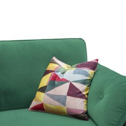 Bartel 2 Seater Fabric Green Col W/2 Accent Pillow Bartel 2 Seater Fabric Green Col W/2 Accent Pillow