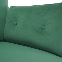 Bartel 1 Seater Fabric Green Colour Bartel 1 Seater Fabric Green Colour