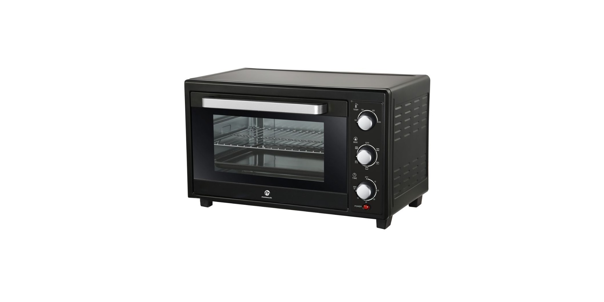 Mammouth EO65CR 65L Black Electric Oven