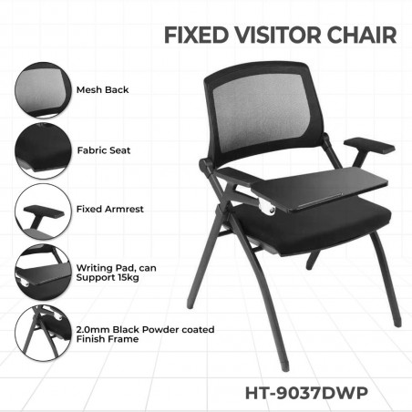 Stellar Coral Lecture Chair Black