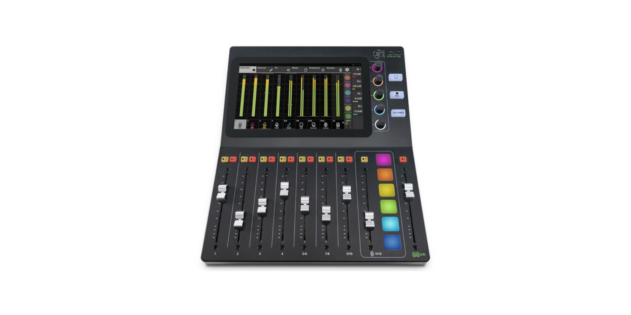 Mackie 2053754-01 Dlz Creator Mixer Adaptive Digital For Podcasting Eu