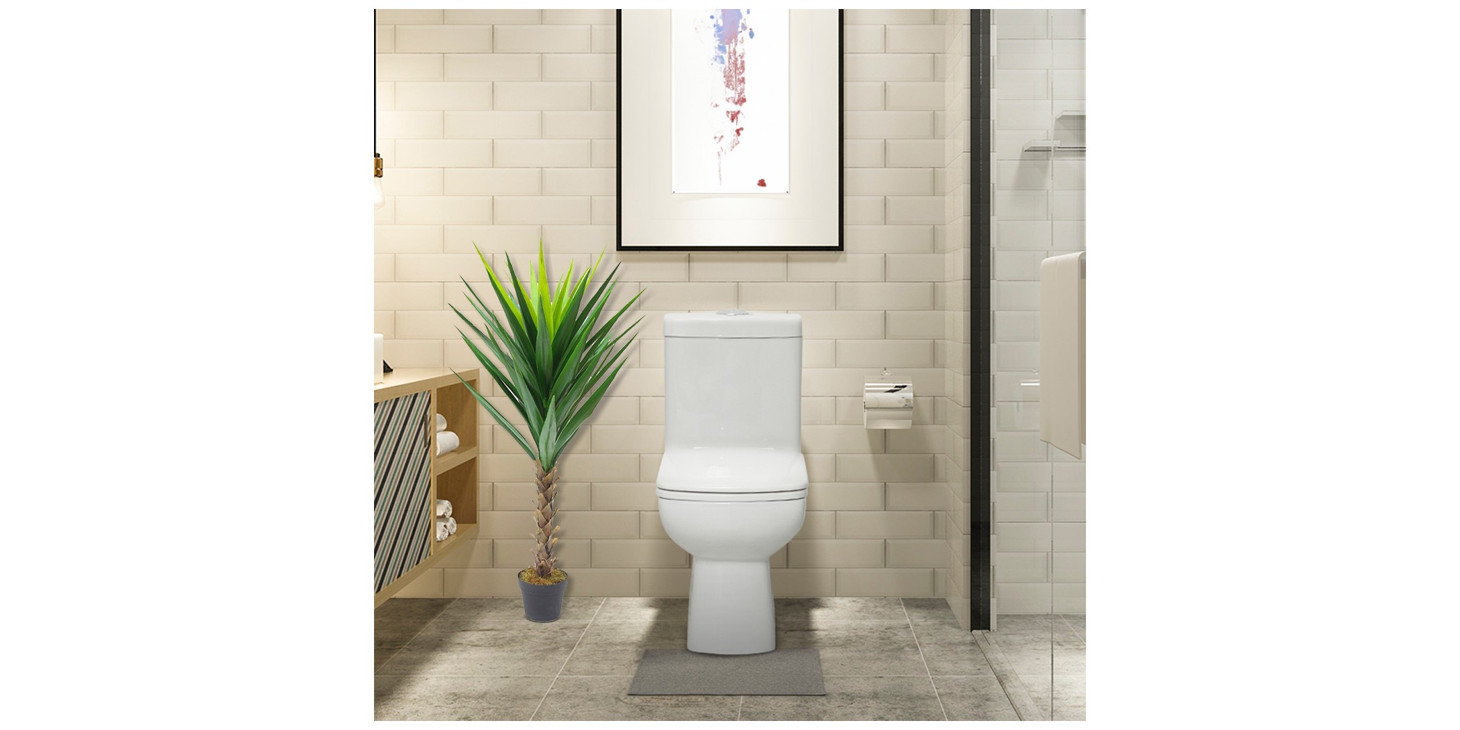 Oroca WC HDC201NP White