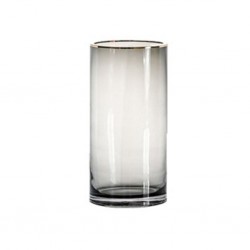 Vase Glass 10.5x10.5x20cm