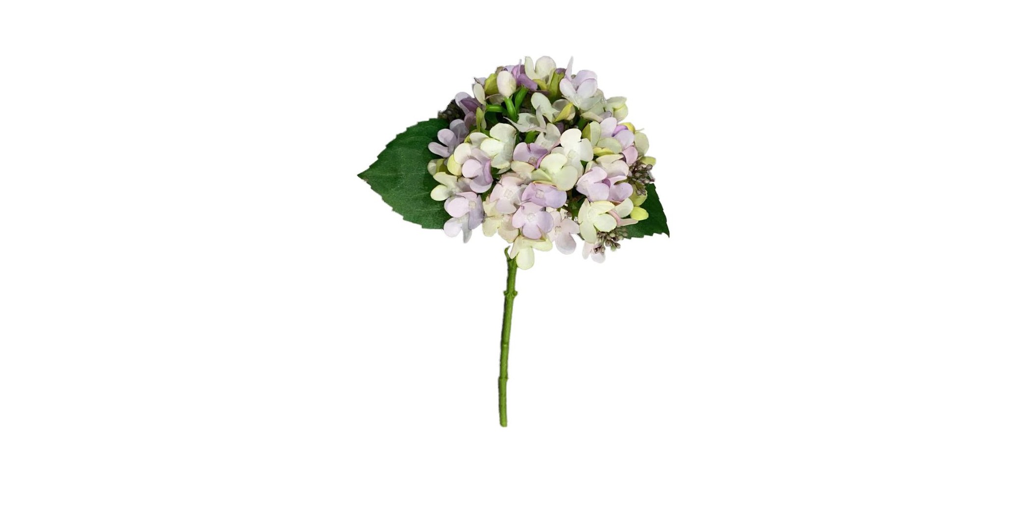Flower Hydrangea Light Purple Height 33cm