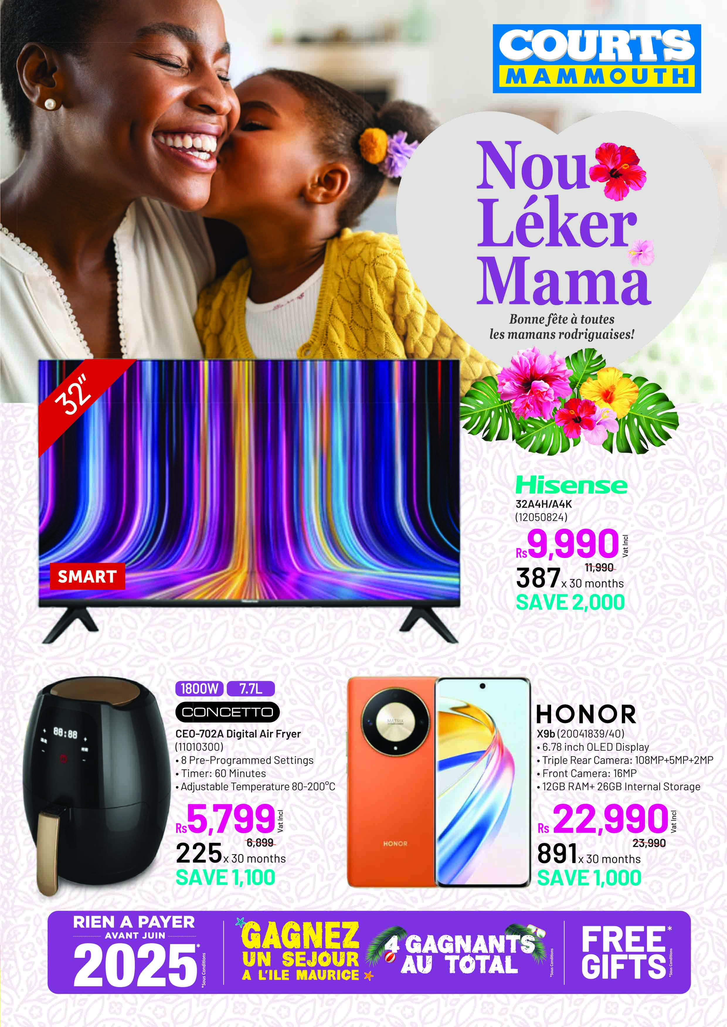 Courts Mammouth Online Shopping Mauritius